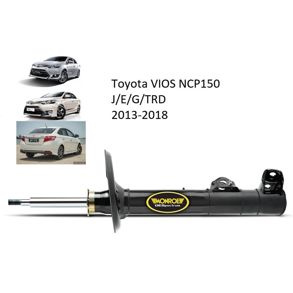 Monroe Oe Spectrum Shock Absorber Toyota Vios Ncp150 Shopee Malaysia