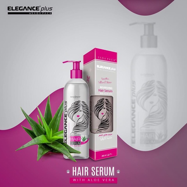 Serum Rambut Elegance | Smoothing Serum | Damaged Hair Serum Treatment |  Shopee Malaysia