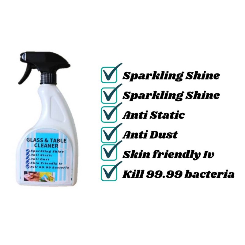 Mr Cleaner Glass & Table Cleaner 750ml (Anti Bacteria) Shopee Malaysia