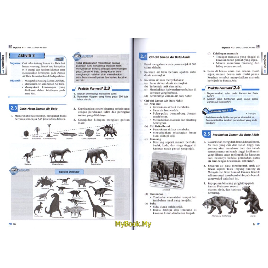 Myb Buku Rujukan Nota Focus Pt3 Tingkatan 1 2 3 Kssm Sejarah Pelangi Shopee Malaysia