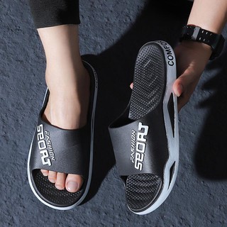 READY STOCK WOOHUU Men Women Slippers Lelaki Perempuan Sandals | Shopee ...