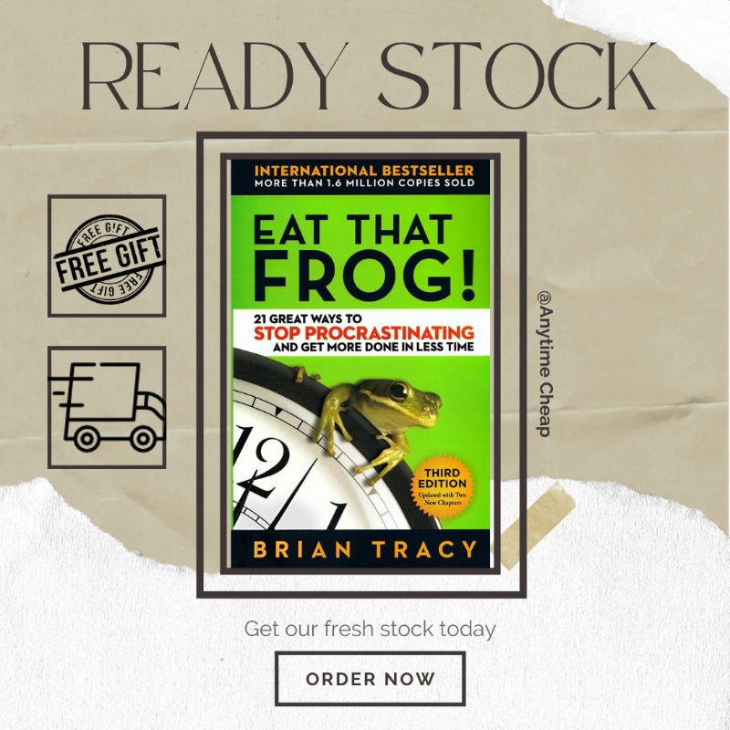 (READY STOCK) Eat That Frog By Brian Tracy | Shopee Malaysia