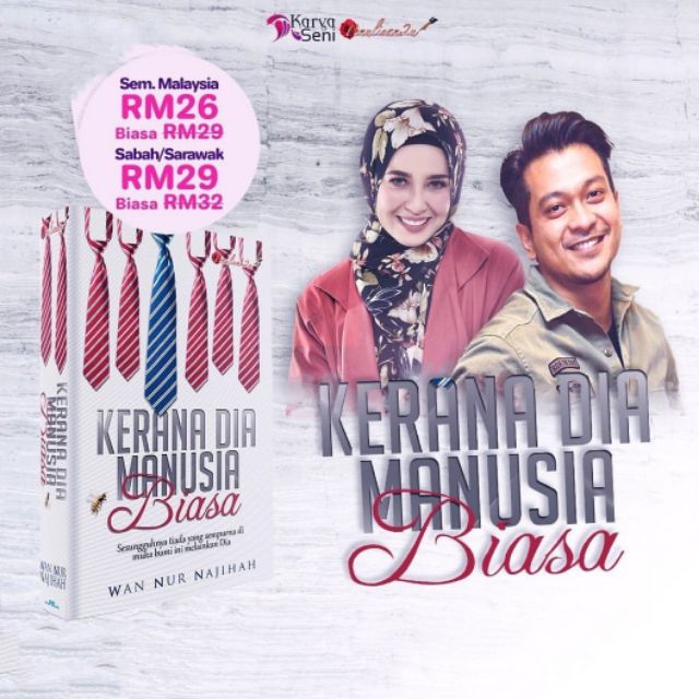 Novel kerana dia manusia biasa