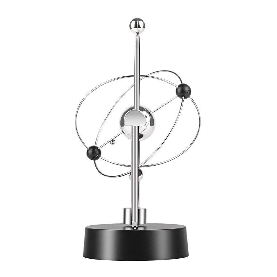 Purpose Premium Newton's Cradle Magnetic Swing Kinetic Orbital Balance Celestial Globe Newton Pendulum Craft - Image 5