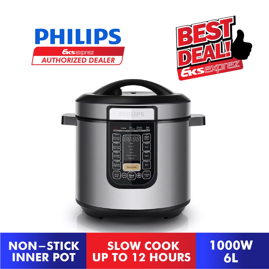 PHILIPS Viva Collection All-In-One Cooker (1000W/6L) HD2137/62