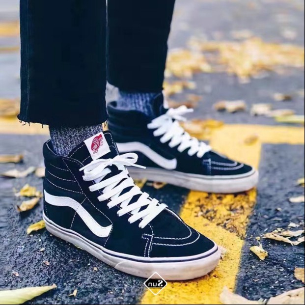 vans old skool black high cut