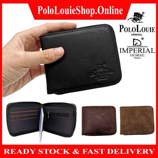  Original  Polo Louie Imperial  Horse  Men Leather Casual 