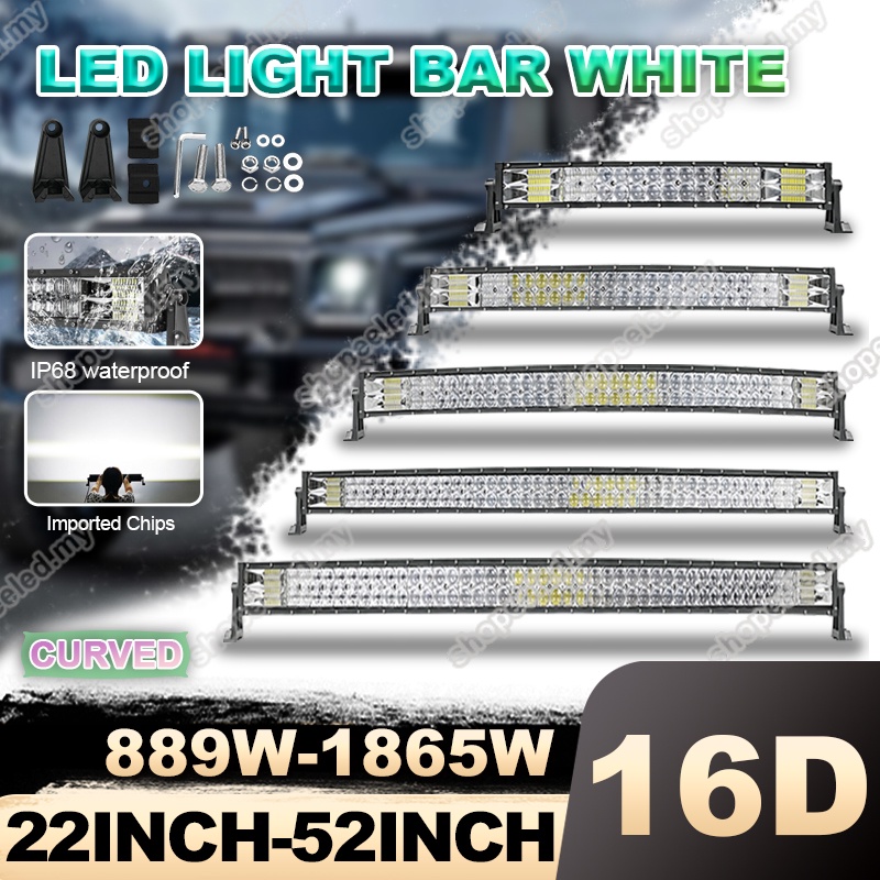 2022Curved LED Bar 2 Rows 22 32 42 52 inch 12V 24V Offroad Led Light