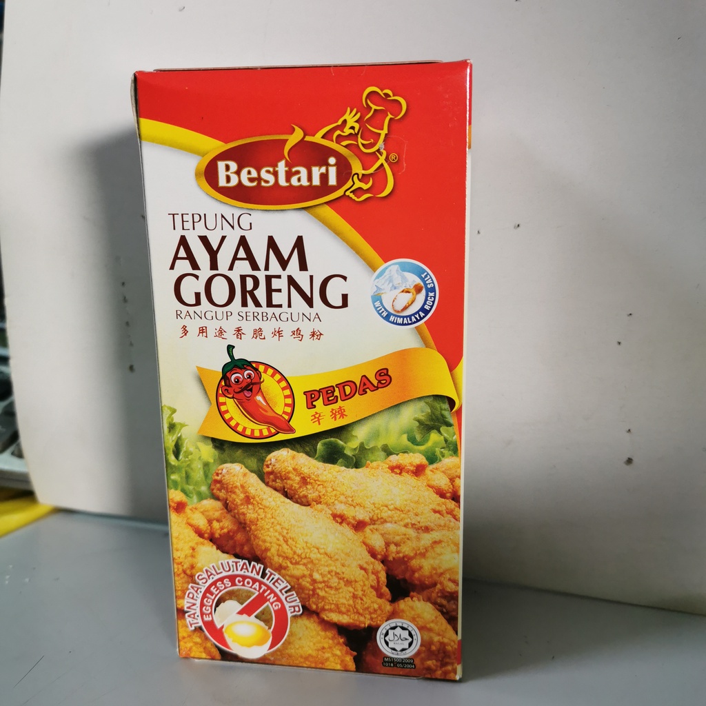 Buy Bestari Tepung Ayam Goreng Pedas 150g Seetracker Malaysia