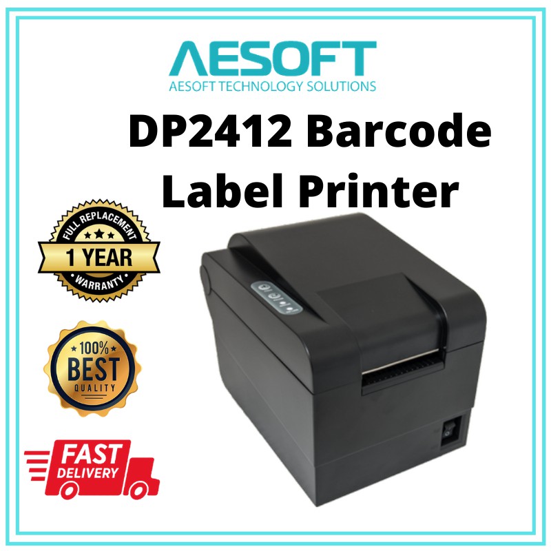2d barcode label printer