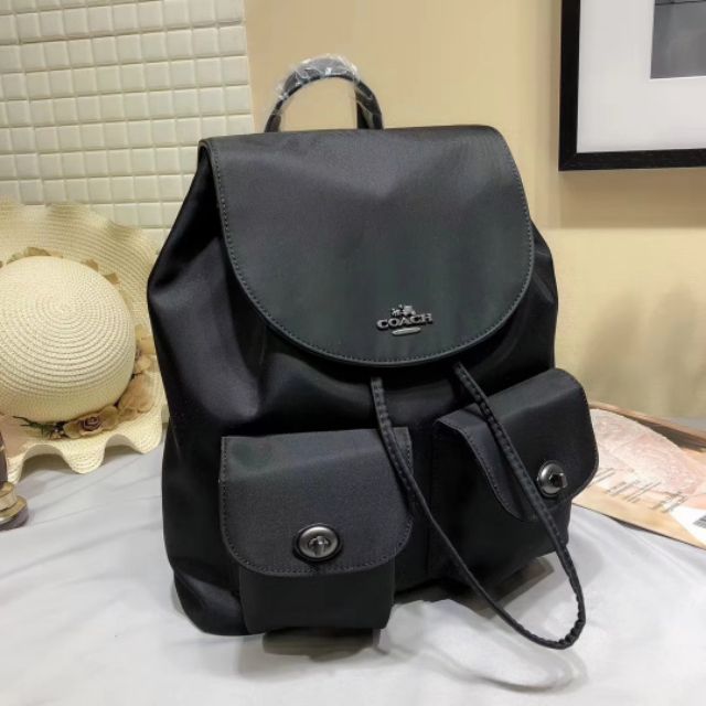 coach nylon backpack