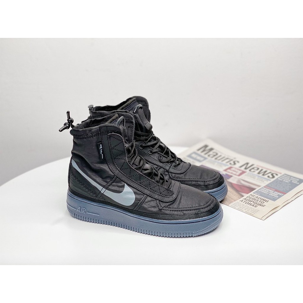 air force one black high top