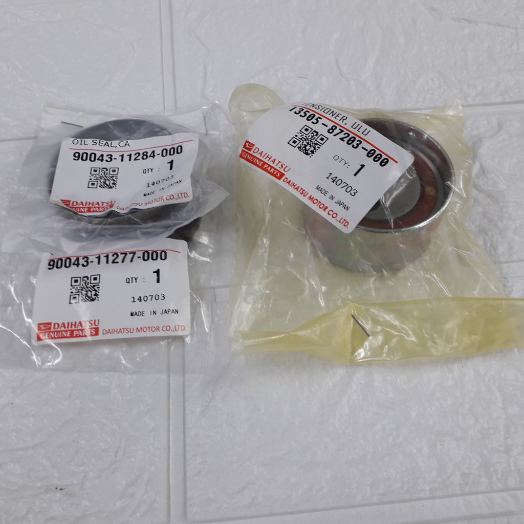 (DAIHATSU 1350587203000) 2PCS OIL SEAL & BEARING TIMING TENSIONER