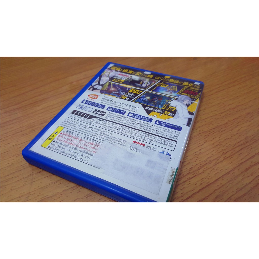 Ps Vita Digimon Story Cyber Sul C Over Scan Japanese Ver Used
