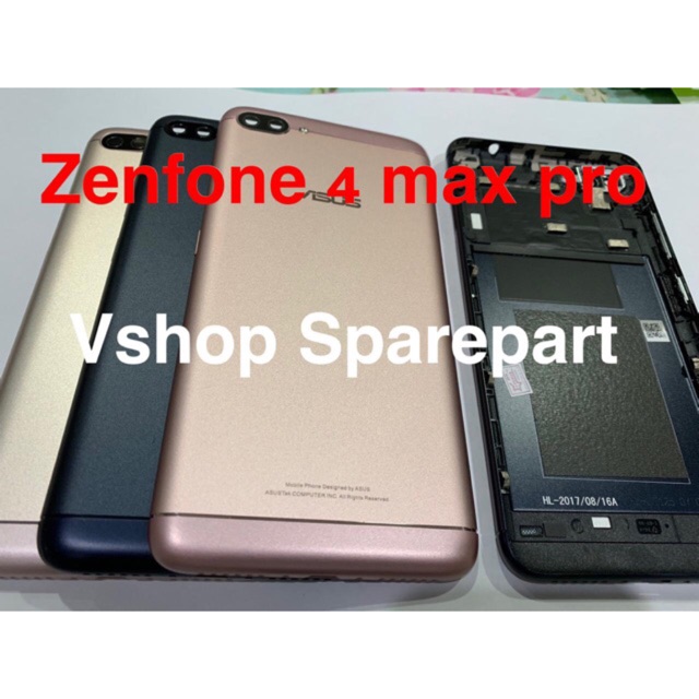 Backdoor Back Casing Asus Zenfone 4 Max Pro 5 5 Zc554k Housing Shopee Malaysia