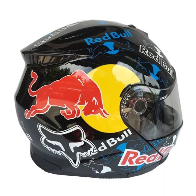 Helmet Full Face Flip Up Redbull Shopee Malaysia