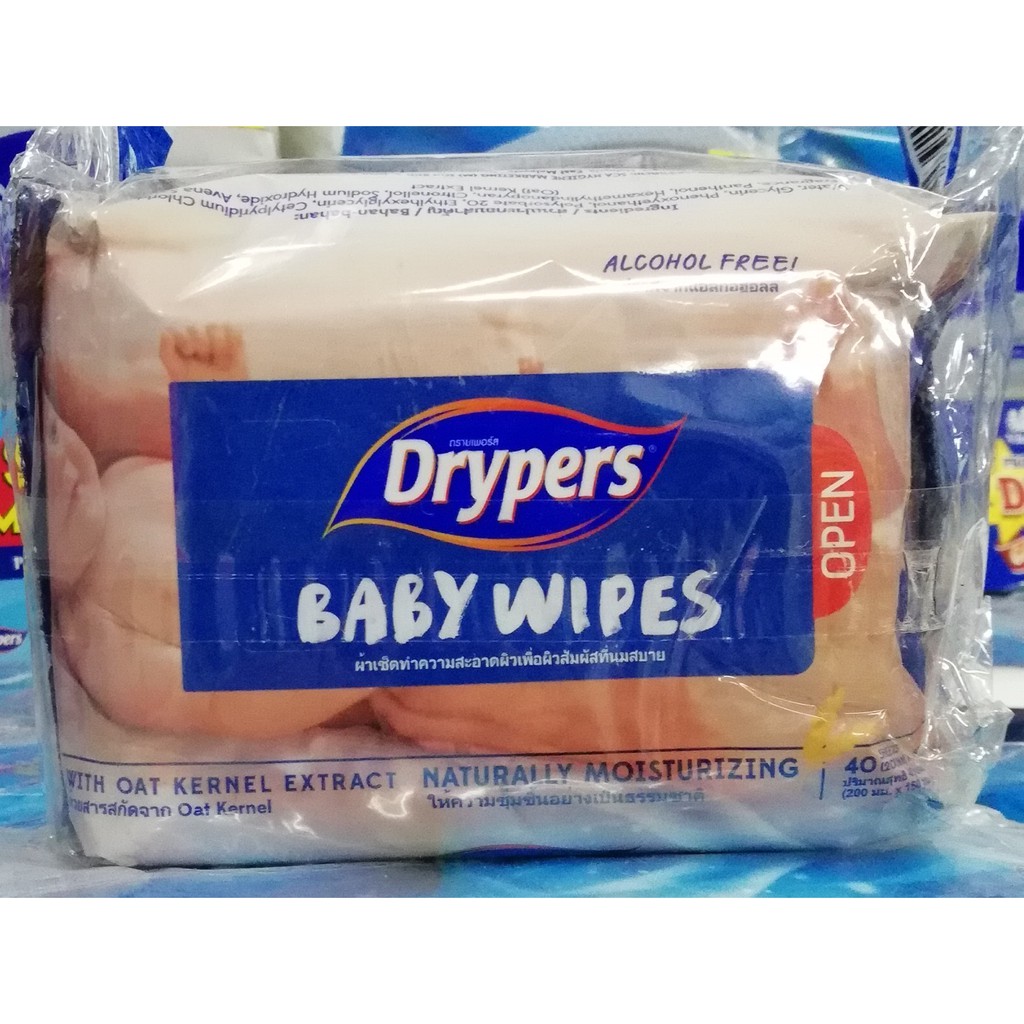 drypers wet wipes
