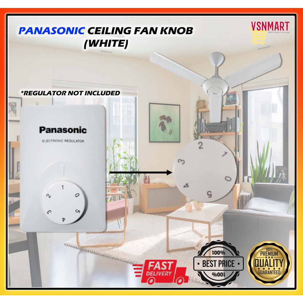 Panasonic / KDK Ceiling Fan Regulator Knob (Original) Shopee Malaysia
