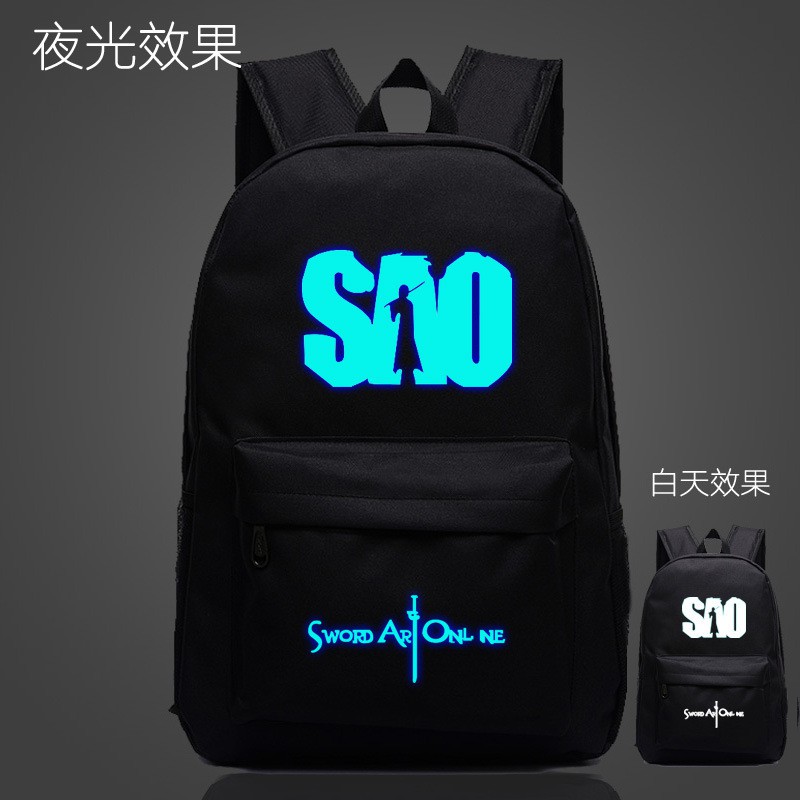 Sword Art Online Anime Backpack Backpack Male and female student bag SAO Star S