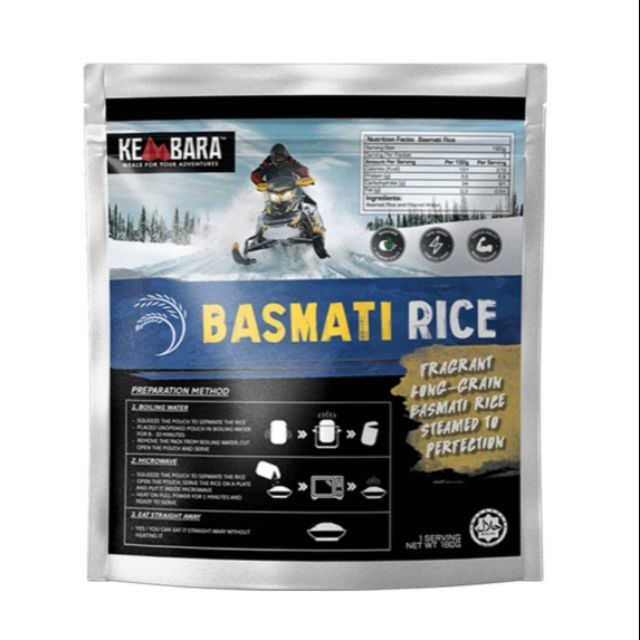 Travel Food : Basmati Rice Convenience Food