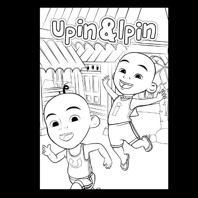 Buku Mewarna Upin Ipin Shopee Malaysia