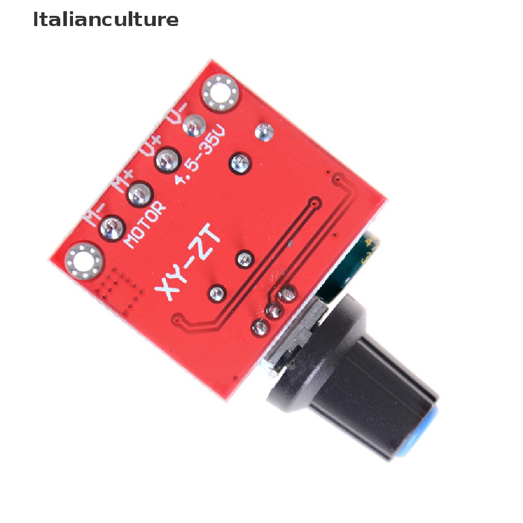 Italianculture Mini DC Motor PWM Speed Controller 5A 4.5V35V Speed