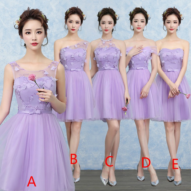 bridesmaid mini dresses