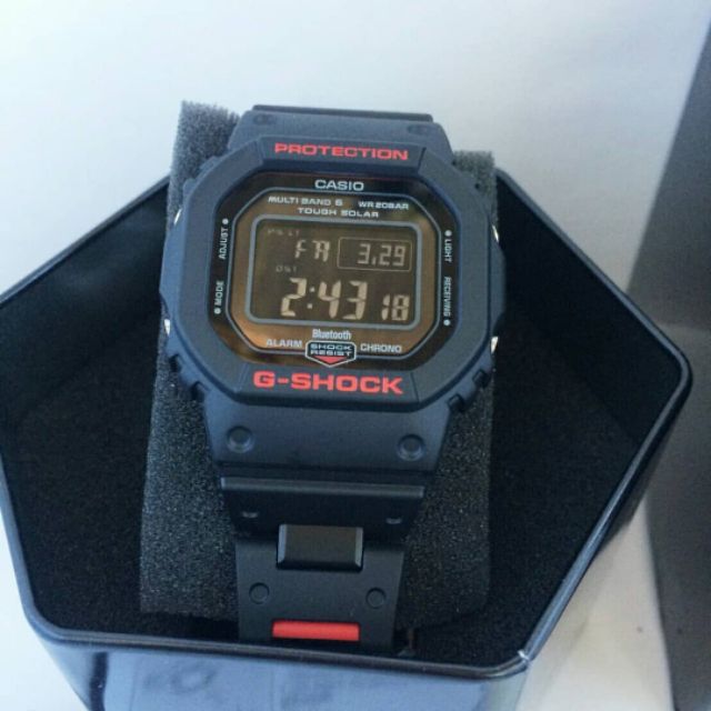 Casio Gshock Gw B5600hr 1 Mb6 Solar B Tooth Men Watch Shopee