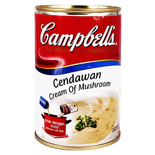 Campbell's Cream of Mushroom Soup (420gm) | Shopee Malaysia