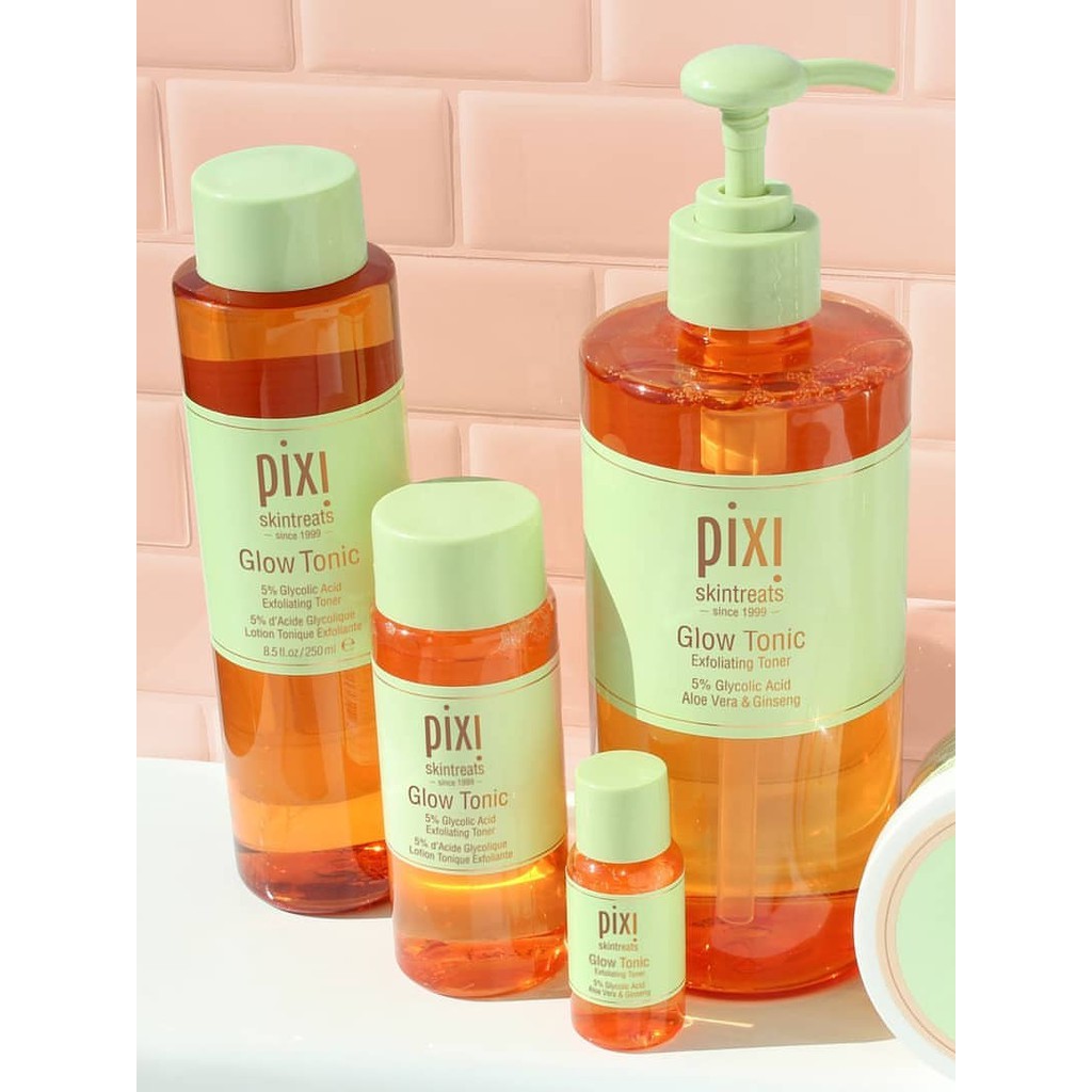Pixi Glow Tonic Exfoliating and Brightening Toner Shopee Malaysia