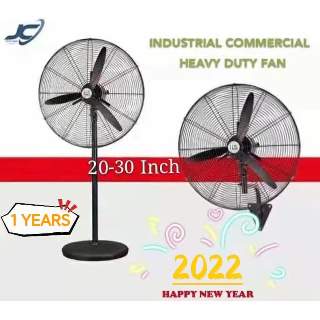 JC 20" 26" 30" Industrial Commercial Heavy Duty Stand Fan / Wall Fan, Chinese New Year promotion price