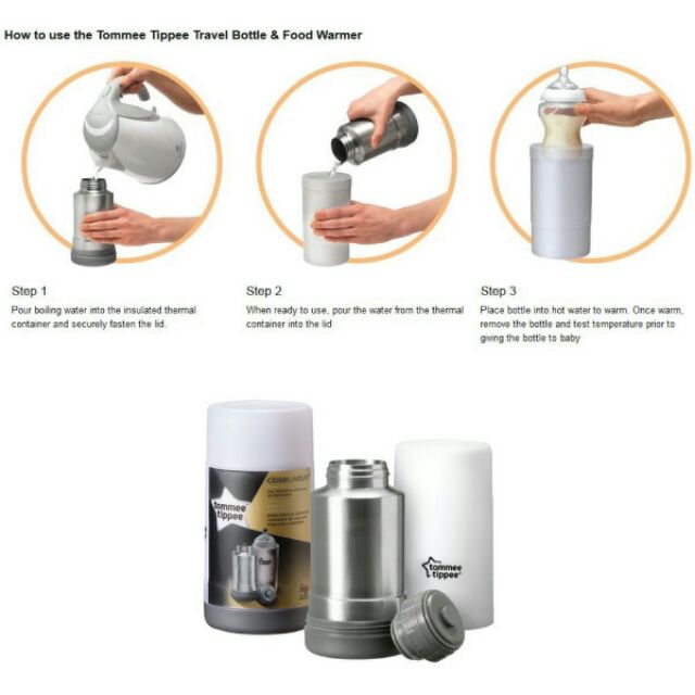 tommee tippee travel flask