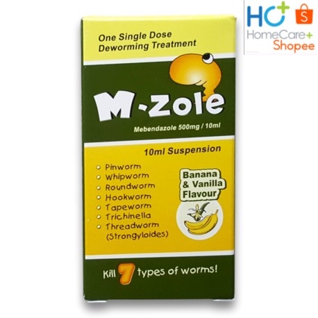 Ubat Cacing M-Zole Suspension (10ml)  Shopee Malaysia