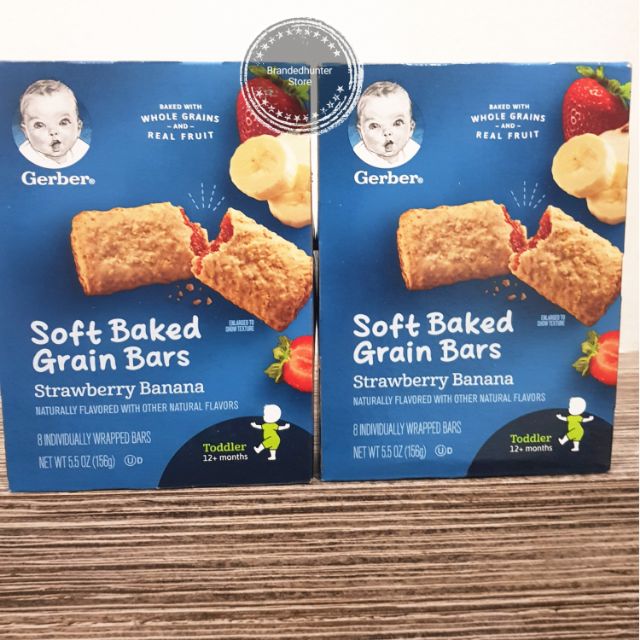 gerber cereal bars