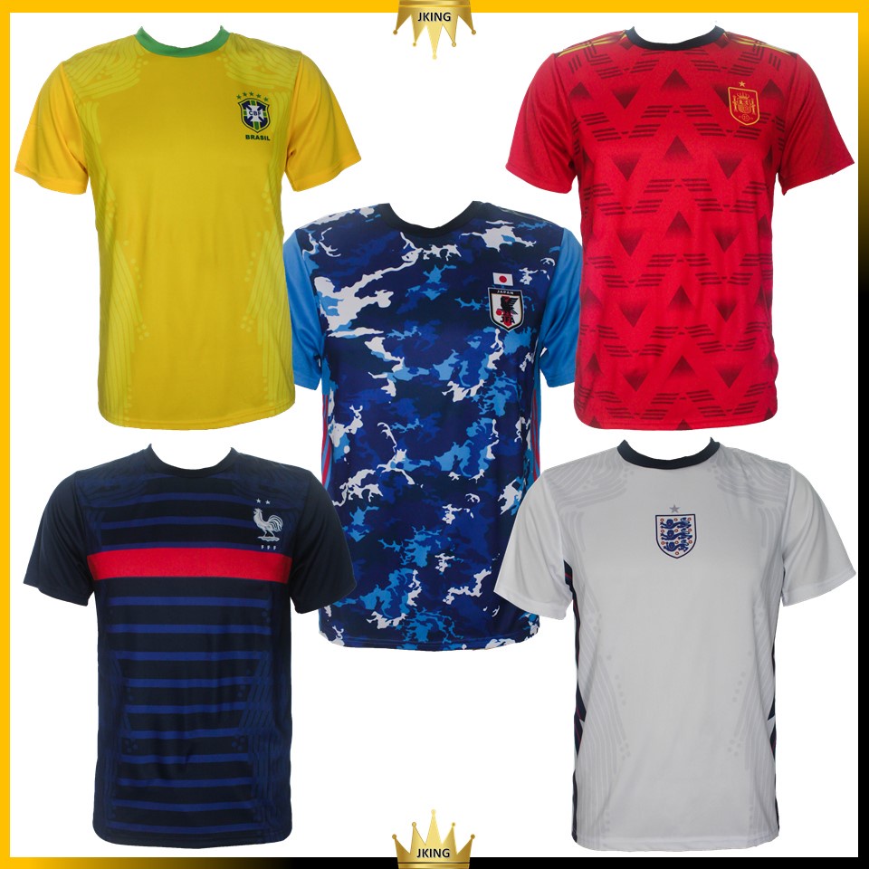 (WORLD CUP) MEN JERSEY FIFA TSHIRT FOOTBALL SOCCER BRAZIL GERMANY