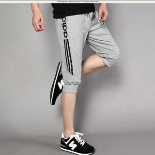 adidas cropped joggers mens