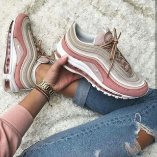 nike 97 grey pink