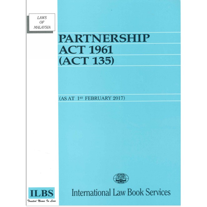 Partnership Act 1961 Act 135 Shopee Malaysia