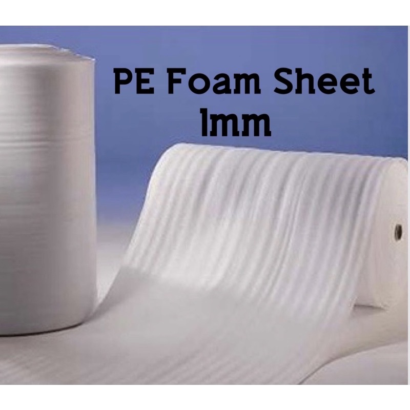 1mm PE Foam Sheet PE Foam Roll Polyethylene Foam Shopee Malaysia