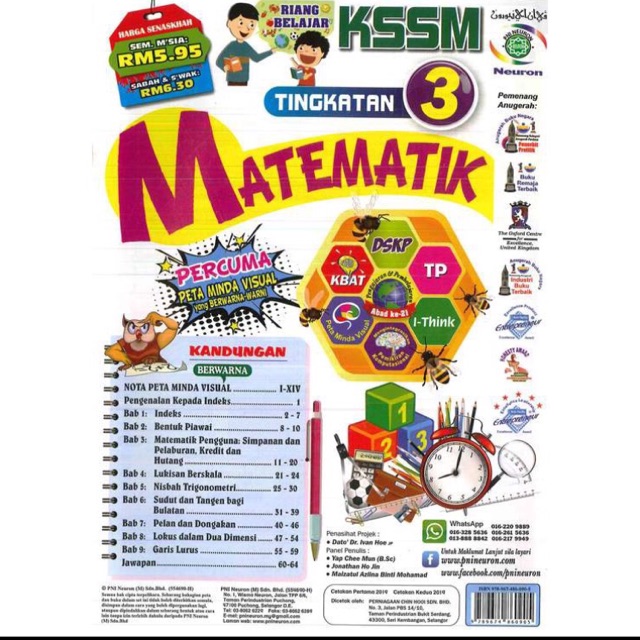 Buku Latihan Matematik Tingkatan 3 Shopee Malaysia