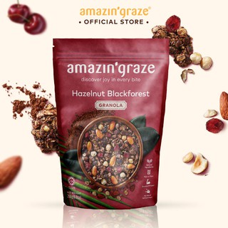 Amazin' Graze Hazelnut Blackforest Granola 250g - Halal Certified