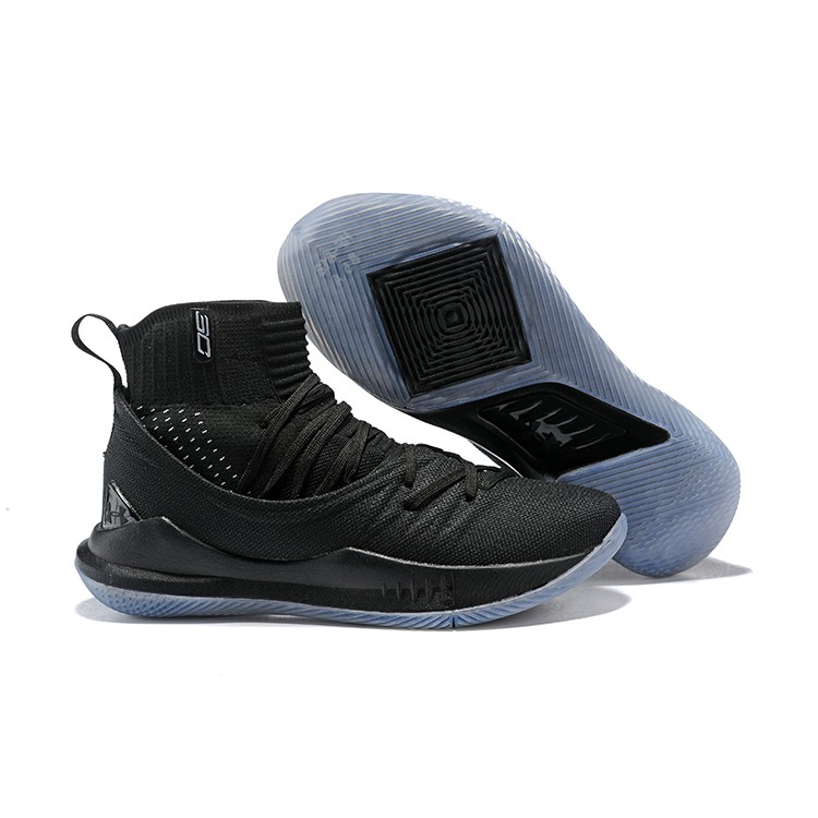 UnderArmour UA Curry 5 High Tops Black 