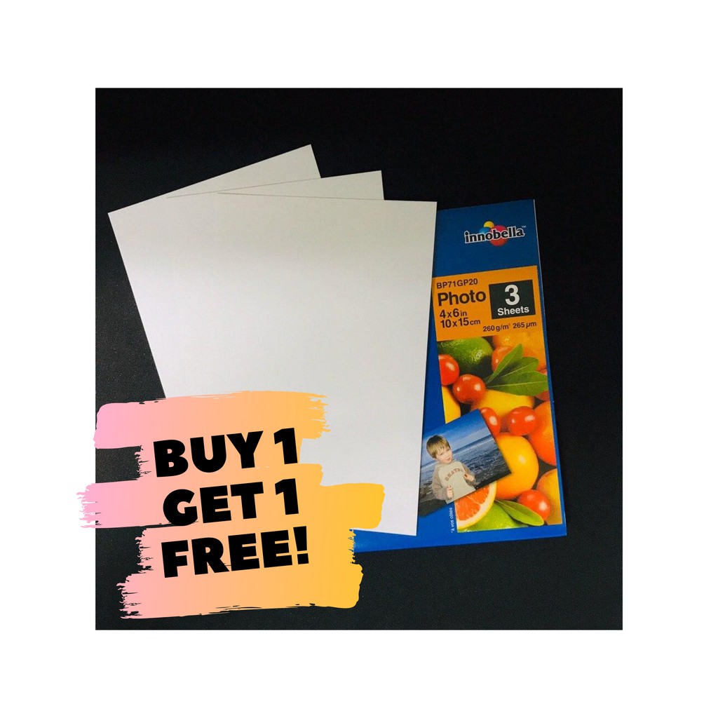 Brother Premium Plus Glossy Photo Paper 4r Size 4 X 6 In 10 X 15 Cm Shopee Malaysia