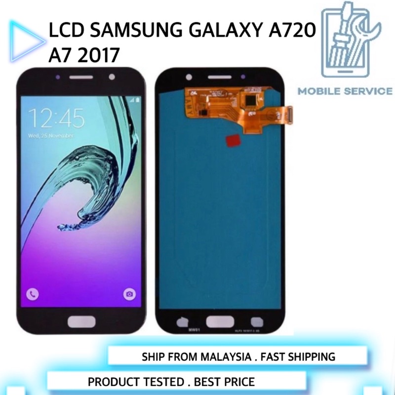 samsung a7 touch and display price