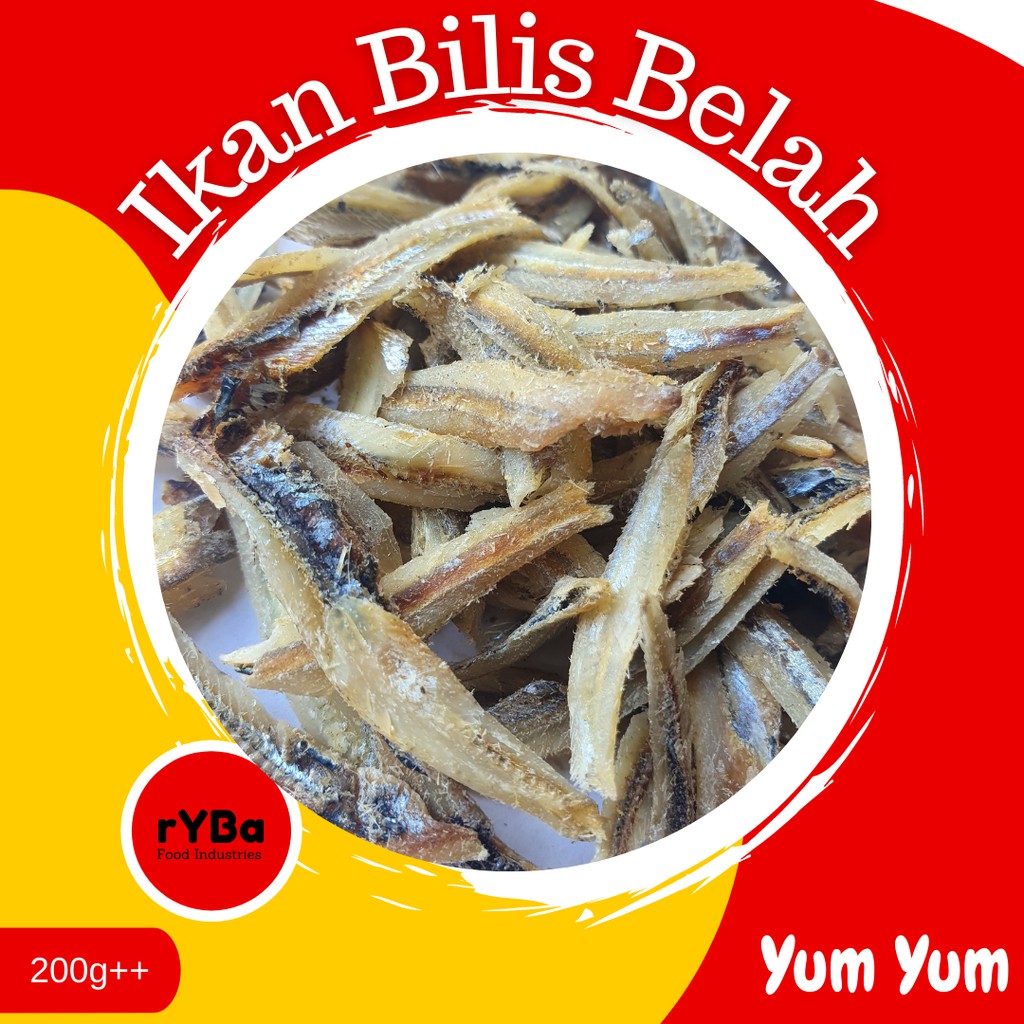 Ikan Bilis Belah - rYBa | Shopee Malaysia