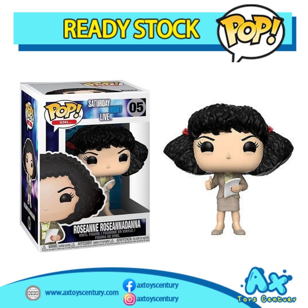 Funko Pop! SNL: Saturday Night Live - Roseanne Roseannadanna #05 100% Genuine