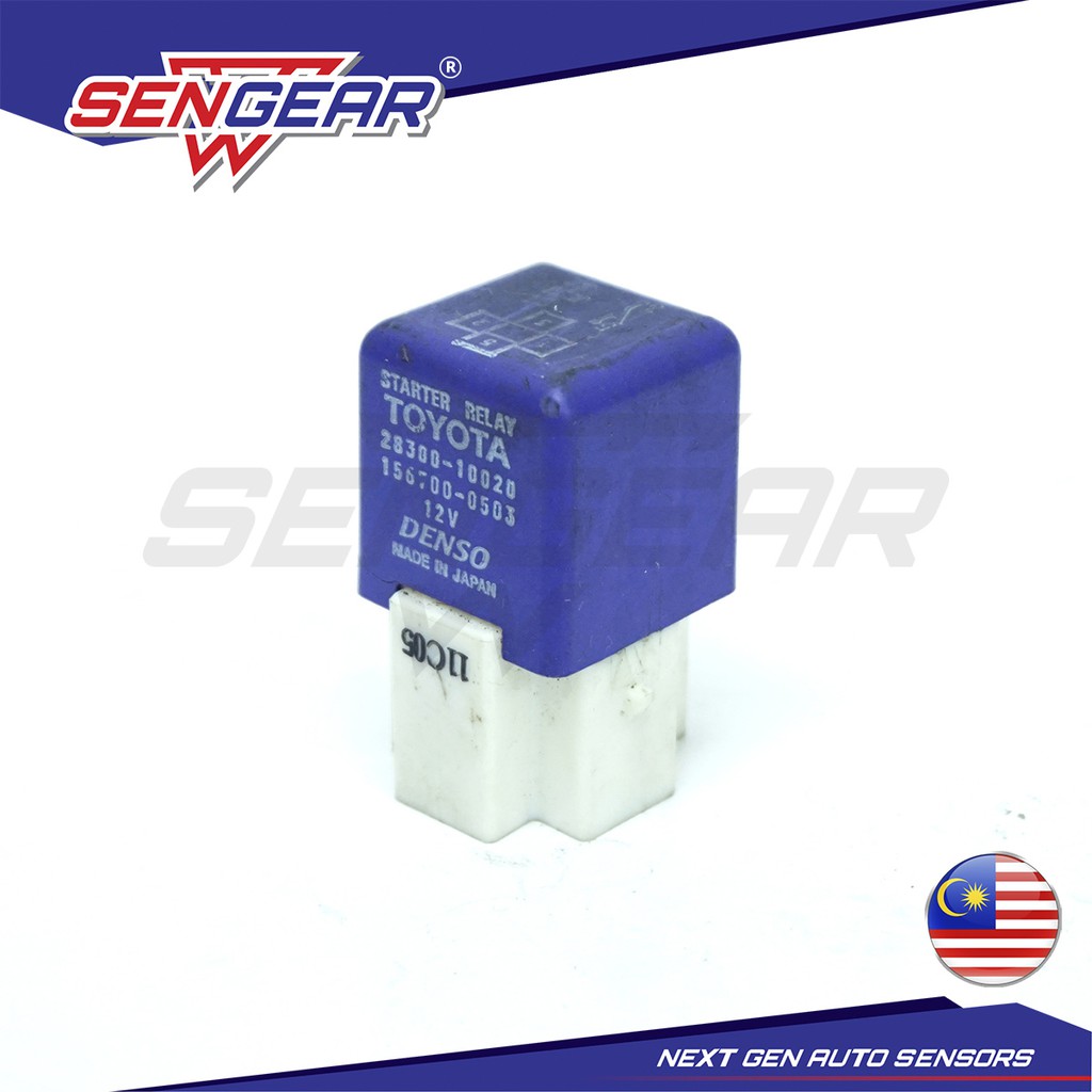 Toyota Starter Relay Corolla Camry Hilux 4pin 28300 10020 Shopee Malaysia