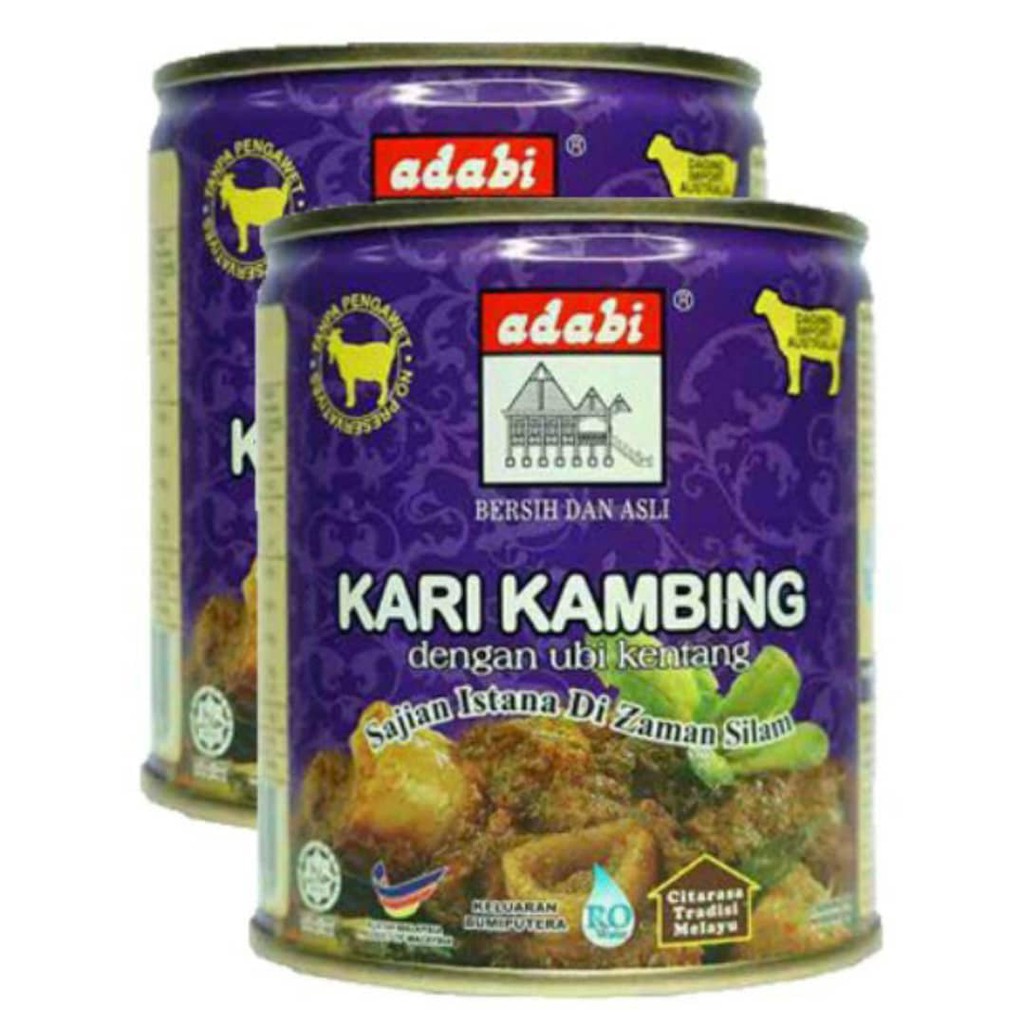 ADABI Kari Kambing Kari Ayam Dan Kari Daging Lamb Curry Chicken Curry