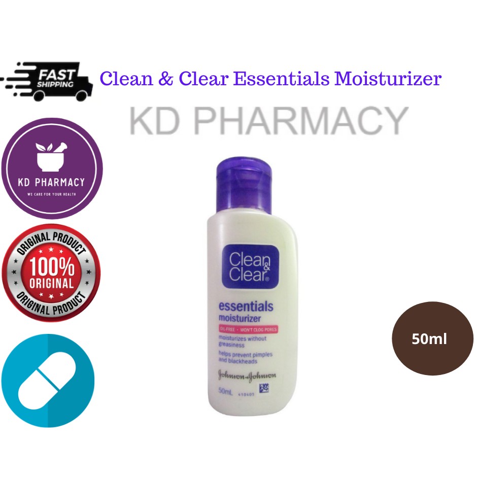 clean and clear essential moisturizer