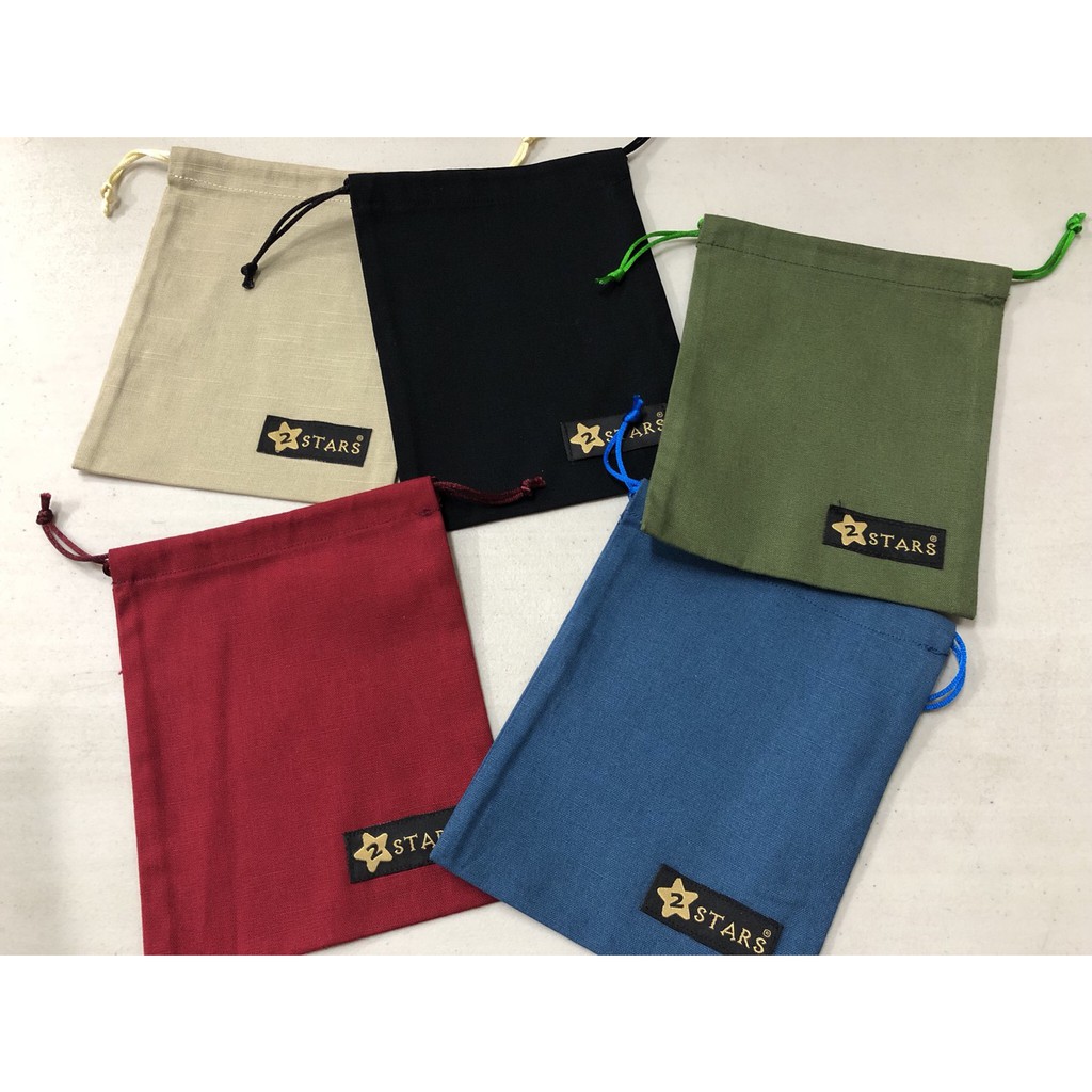 [Gemini] 5 Colors Gemini 2stars Taiwan Hand-Sewn Non-Continental Drawstring Pocket Dice Bag Board Game Accessories Dice